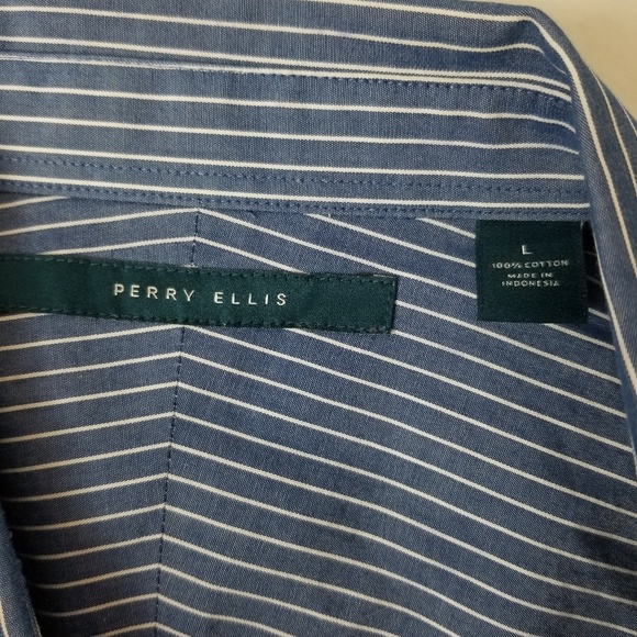 Perry Ellis, Men's  Shirt's.size L. - Picture 4 of 4